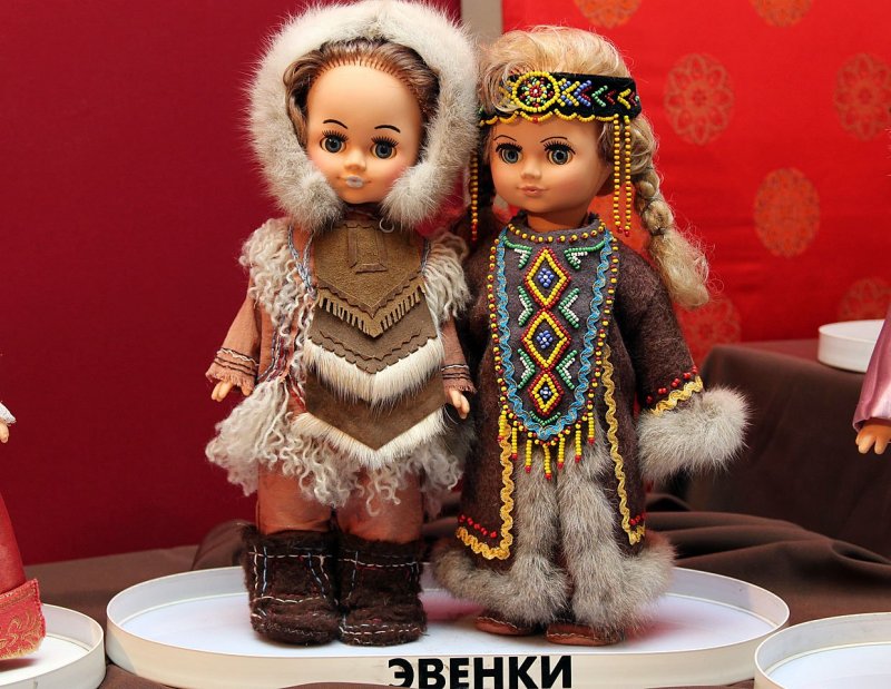 Национальный костюм эвенков для куклы