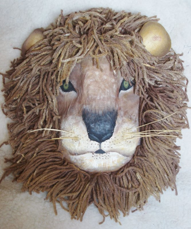 Голова Льва для поделки