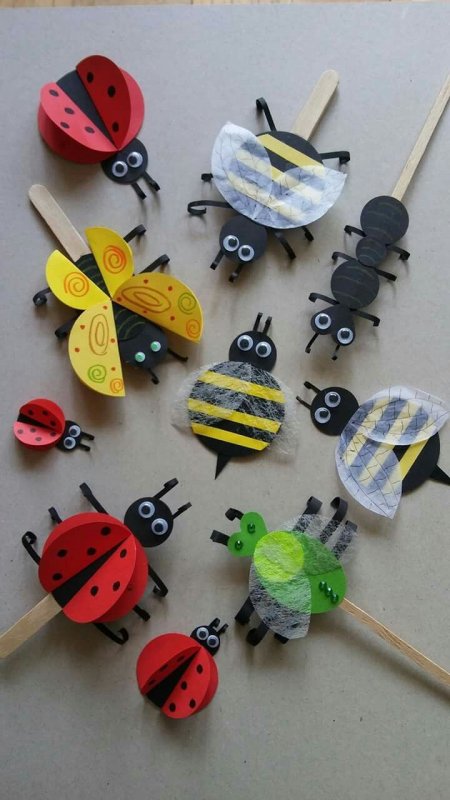 Поделка насекомые для детей