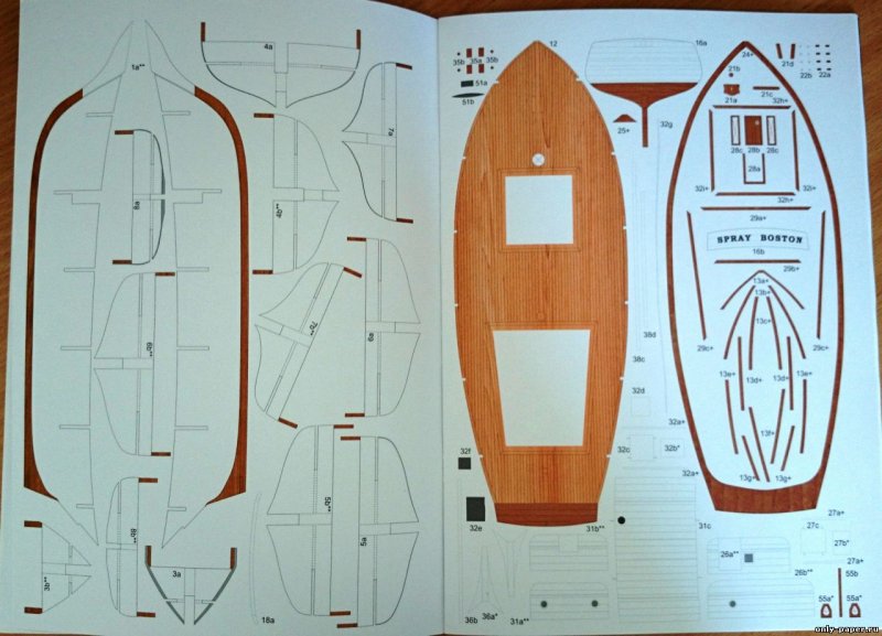 Модели кораблей из бумаги