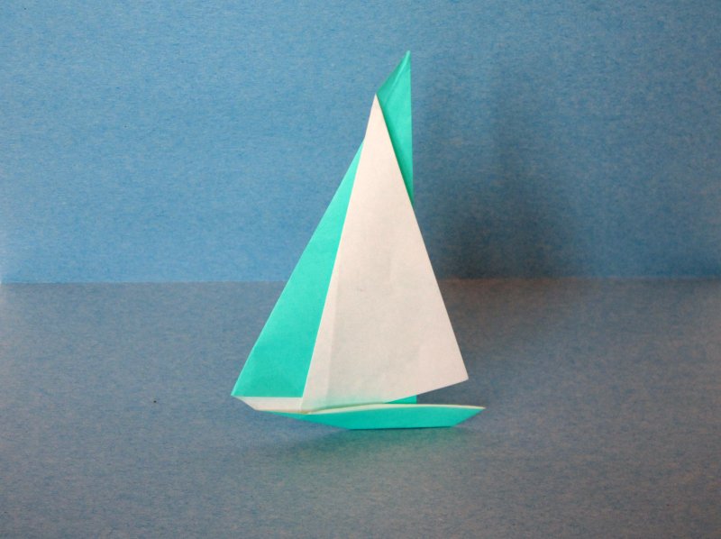 Бумажная модель катера