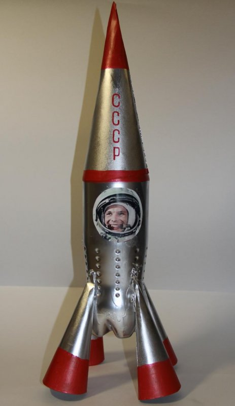 Макет ракеты из ПВХ труб