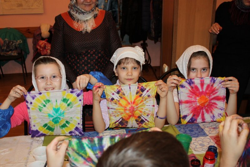Творческие занятия с детьми в воскресной школе
