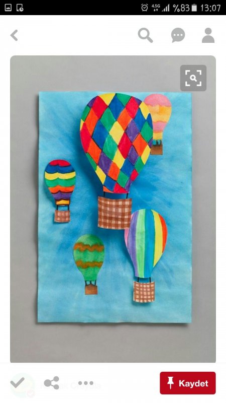 Воздушный шар своими руками для детского сада