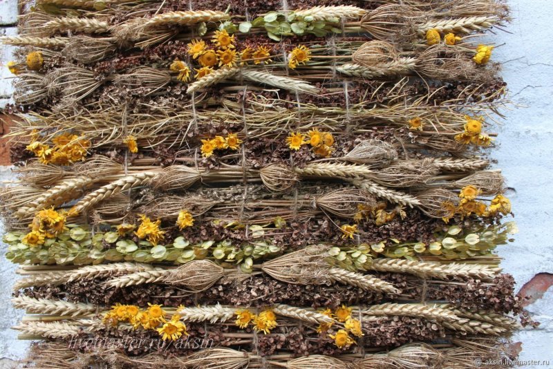 Плетение из травы