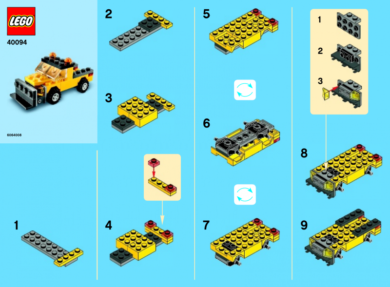 Лего схемы сборки машин