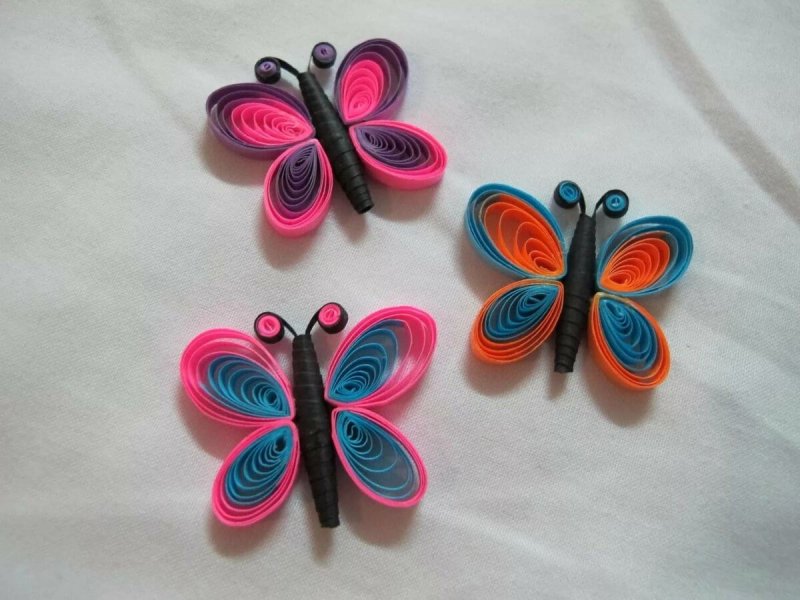 Бабочка поделка для детей 3-4 лет