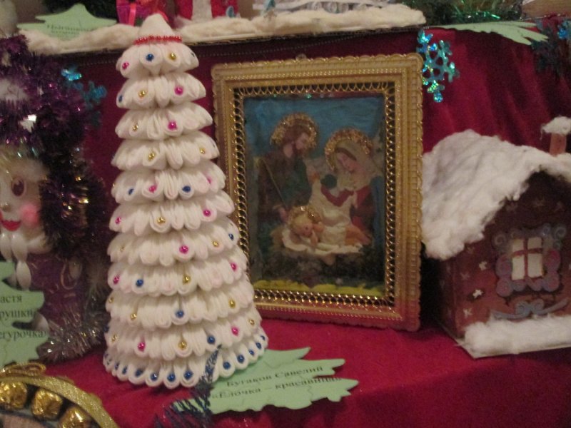 Выставка поделок мастерская Деда Мороза в детском саду