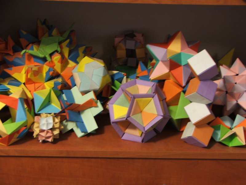 Оригами геометрические фигуры трансформеры