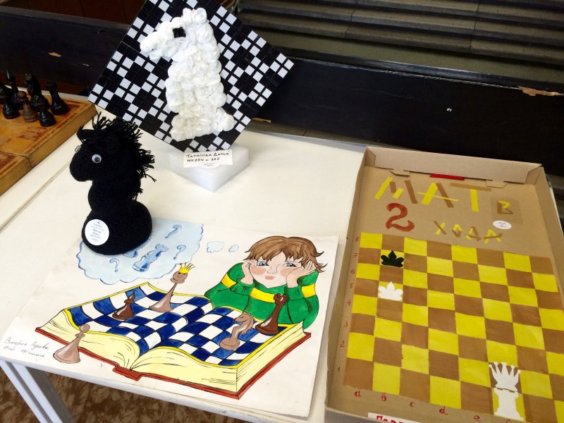 Поделки ко Дню шахмат для детей