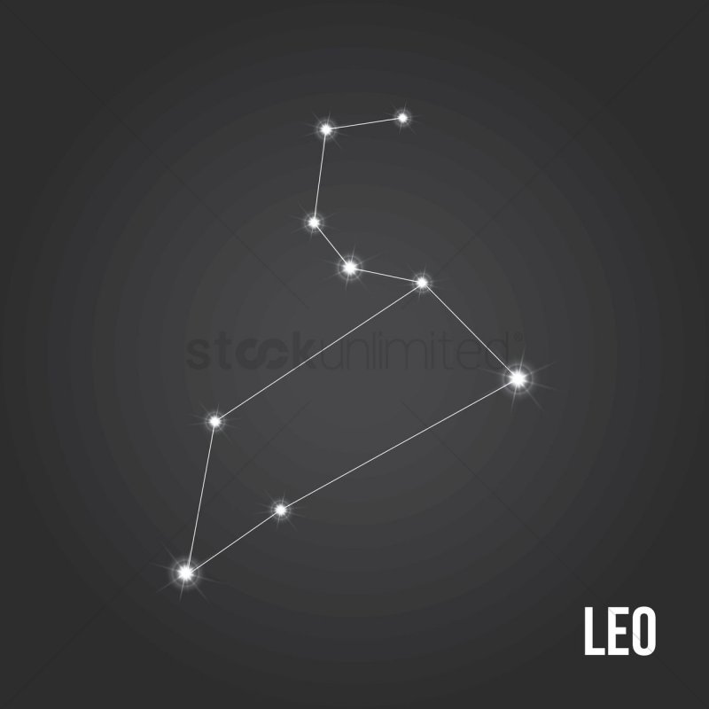 Модель созвездия Льва