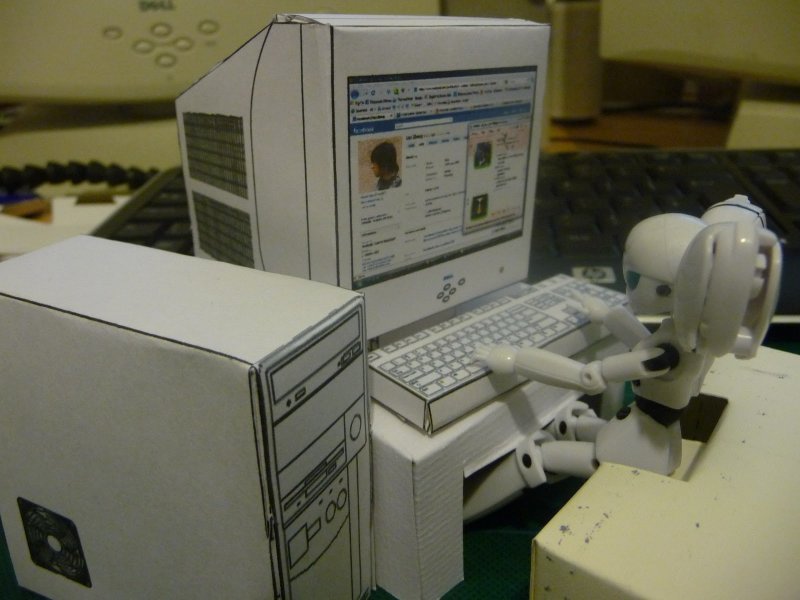 Бумажный компьютер