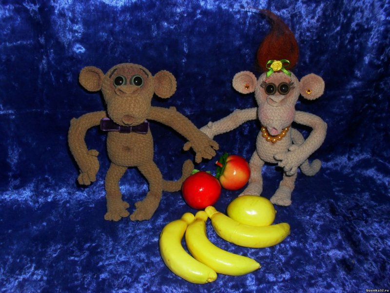 Поделка обезьяна для малышей