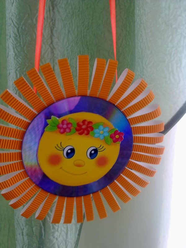 Солнышко своими руками для детского сада