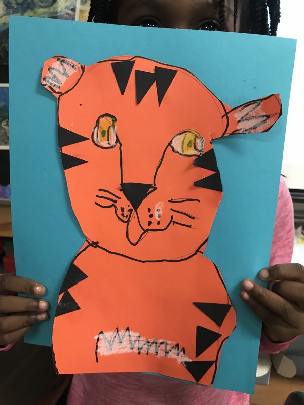 Поделка тигр в детский сад