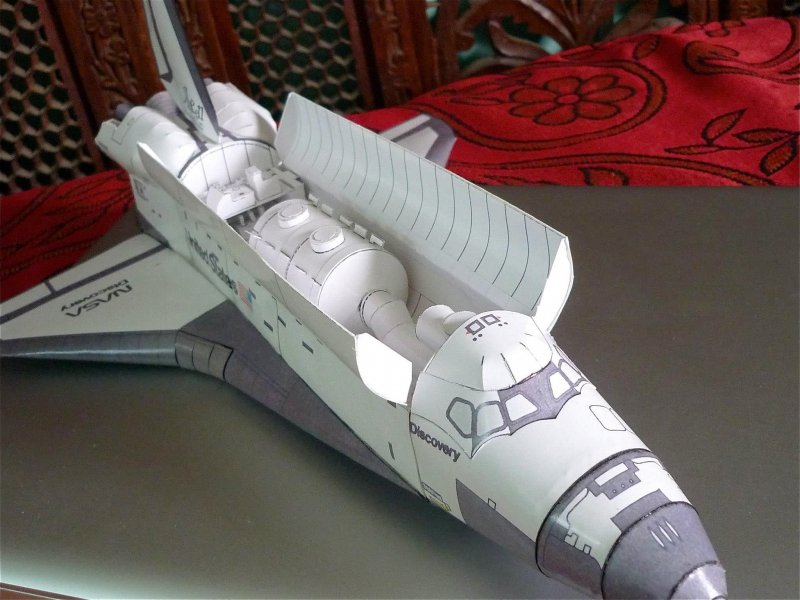 Бумажная модель космического корабля