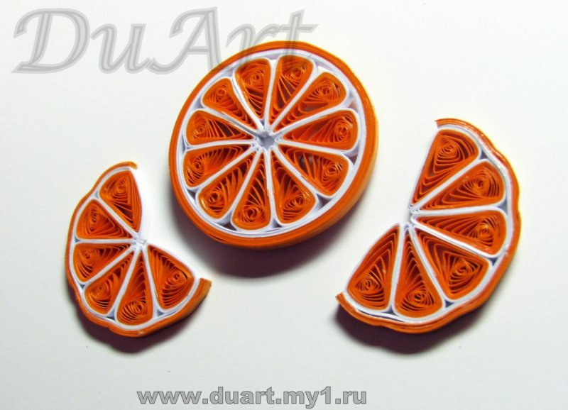 Квиллинг апельсин