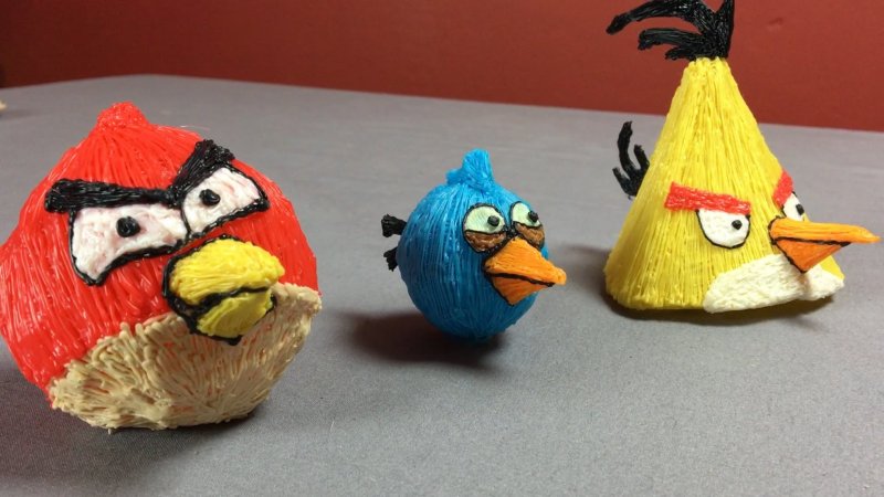 3d ручка Angry Birds