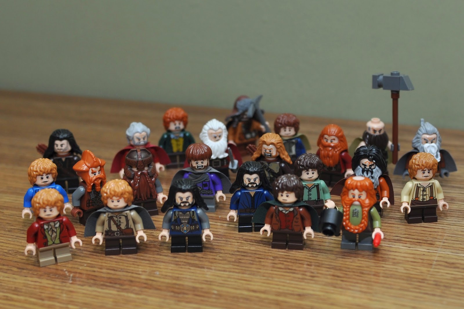 LEGO Hobbit Minifigures moc