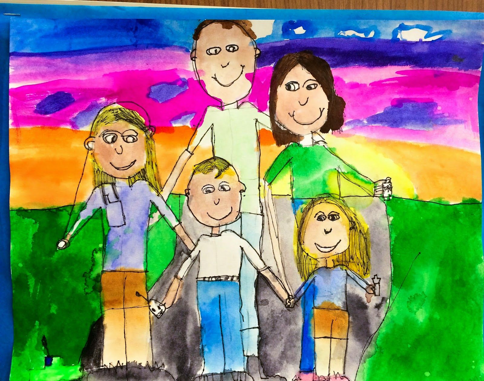Рисунок моя семья