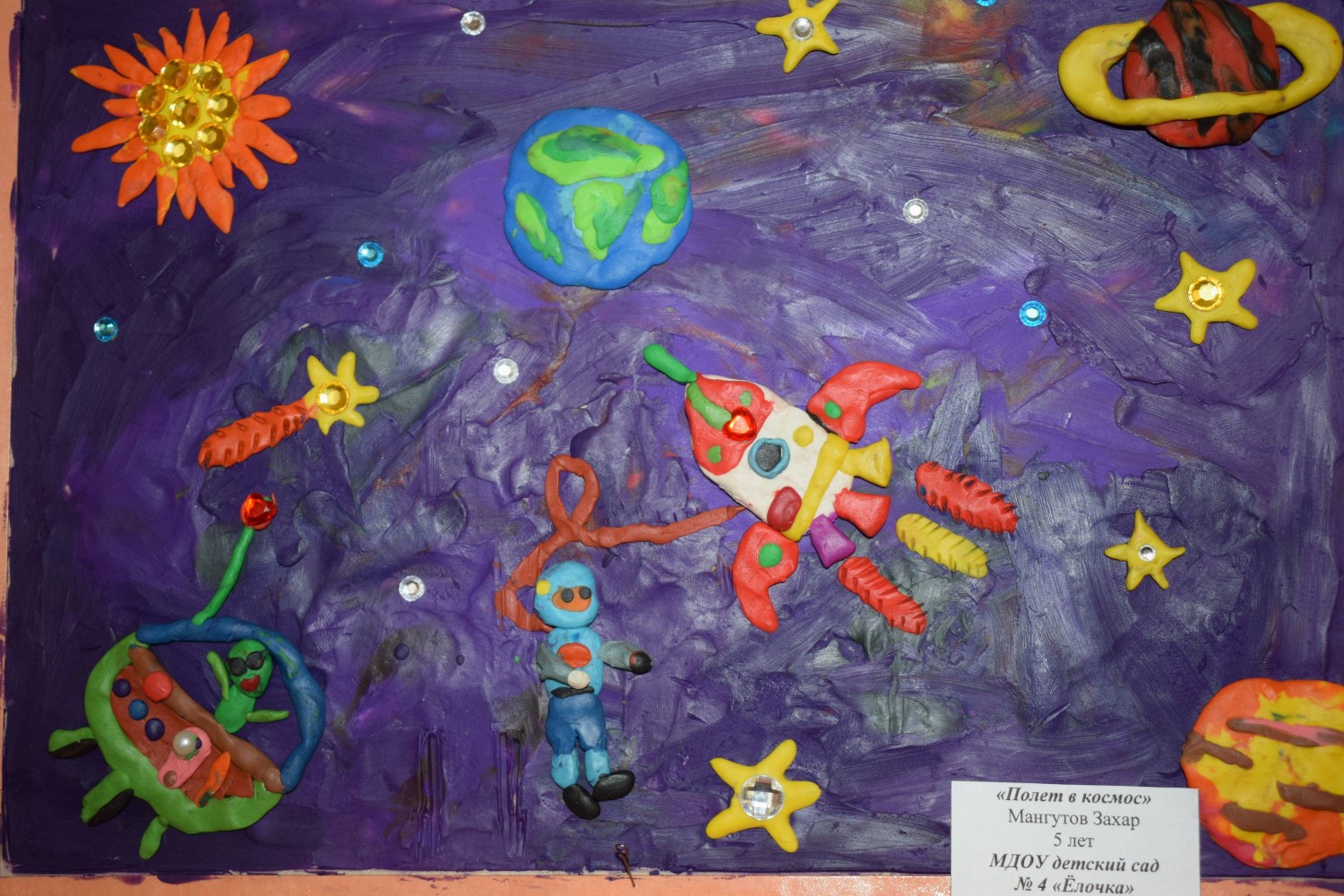 Интерактивная галерея космос в детском саду