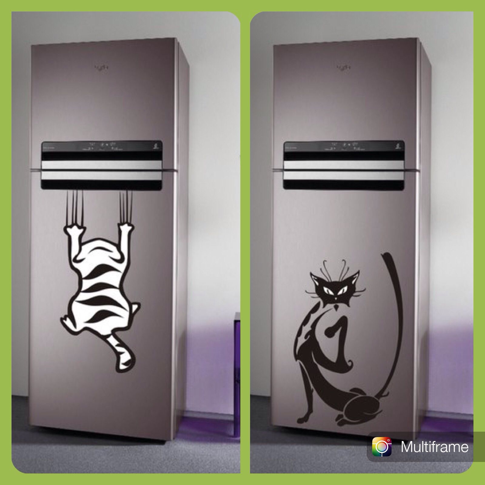 Классные наклейки на холодильник