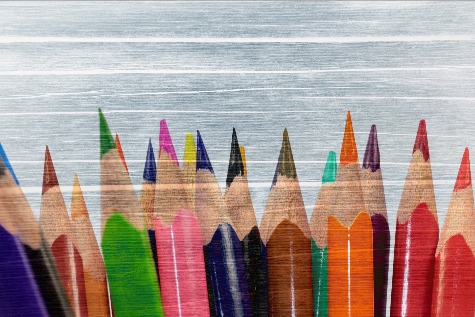 Цветные карандаши спектр