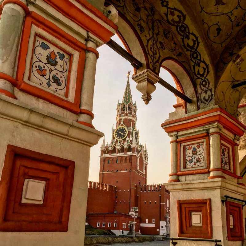 Кремль, красная площадь, царь-пушка, царь-колокол