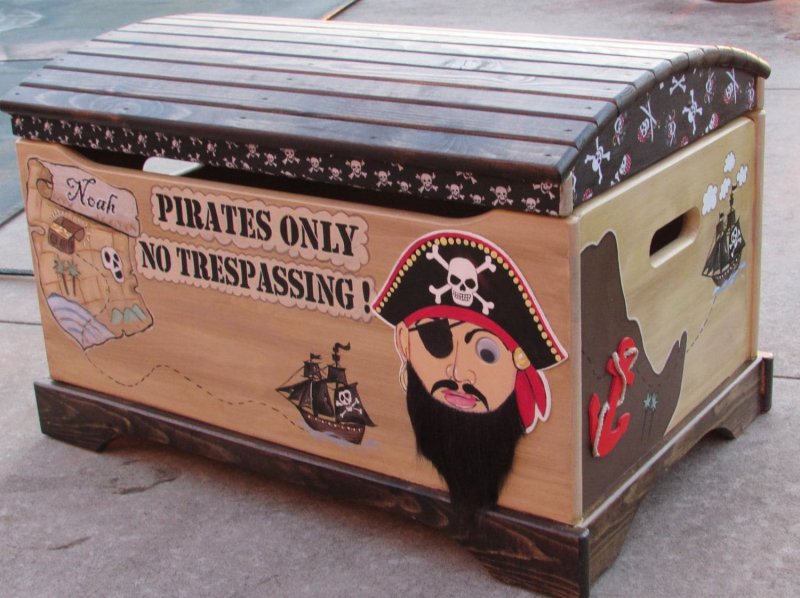 Детские поделки на тему пираты