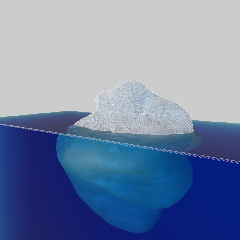 Iceberg 3d Motion