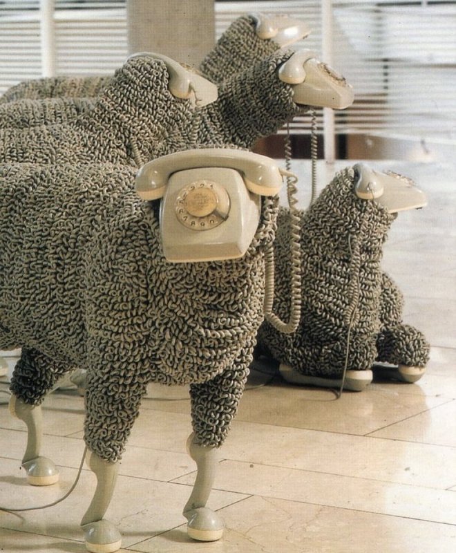 Телефонные овцы жана-люка корнека