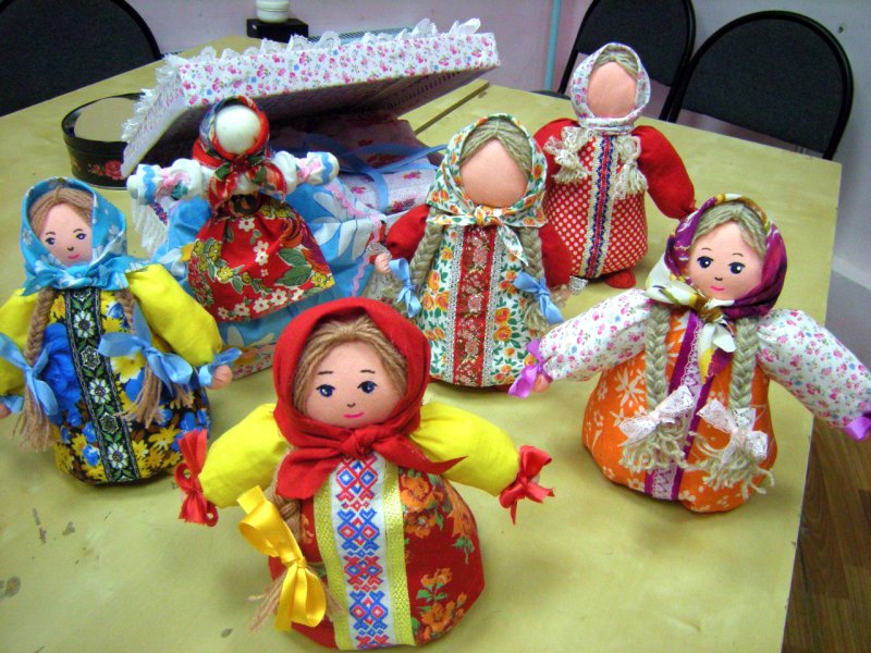 Куклы обереги Светланы Казиной