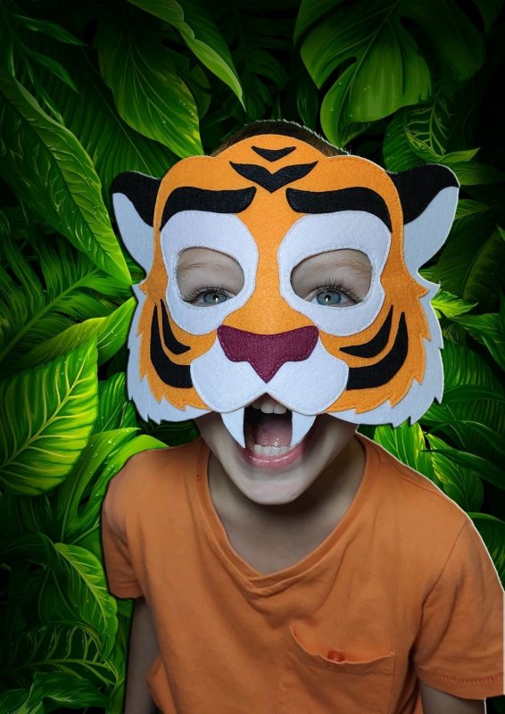 Японская маска тигра