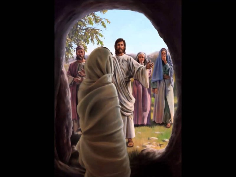 Иисус Христос Воскресение Лазаря