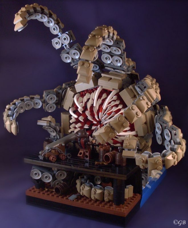 LEGO пираты Карибского моря Кракен