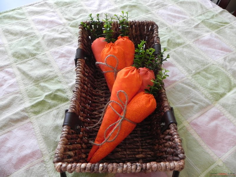 Конкурс с морковкой