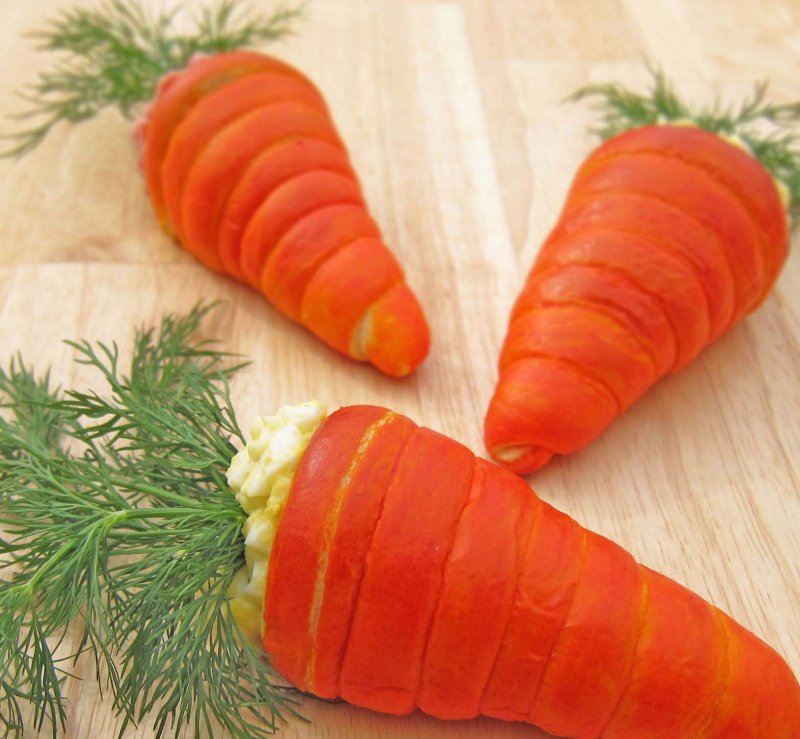 Карбование моркови