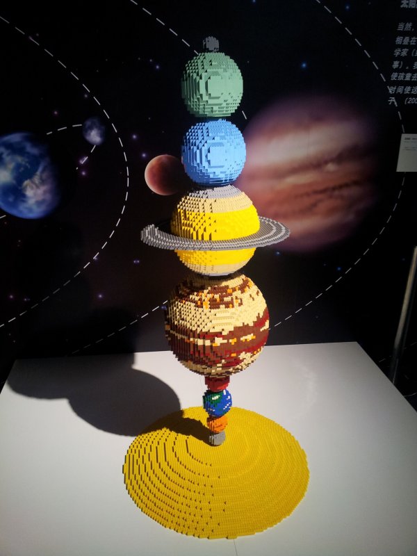Модель солнечной системы лего