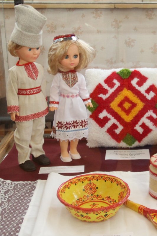 Марийцы куклы в национальных костюмах