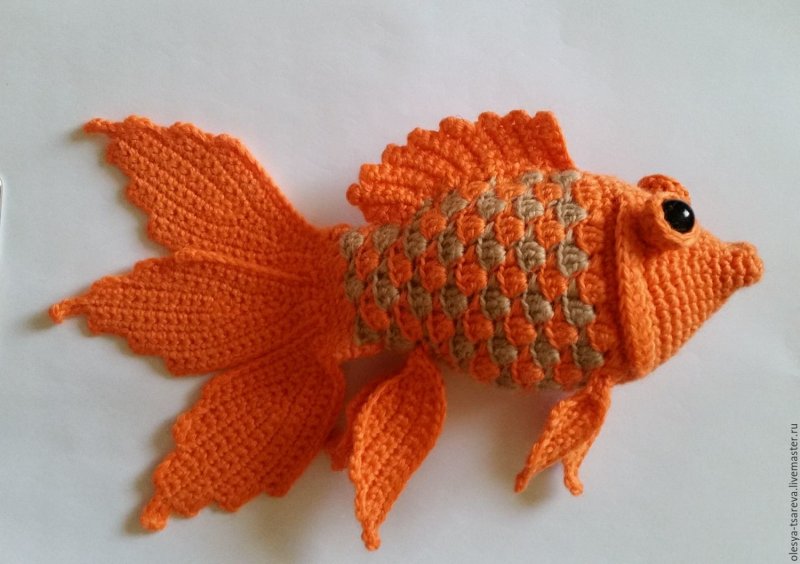 Бисероплетение Золотая рыбка