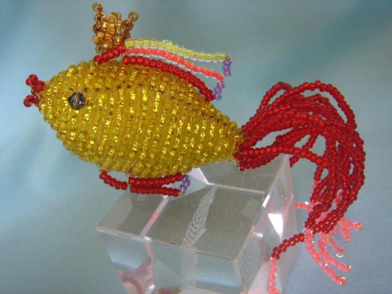 Золотая рыбка поделка для детей