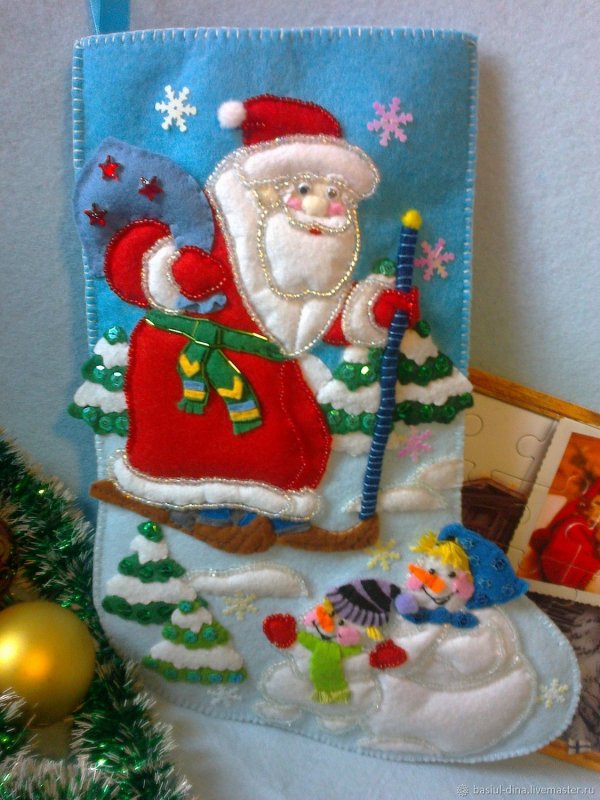 Дед Мороз игрушка на елку