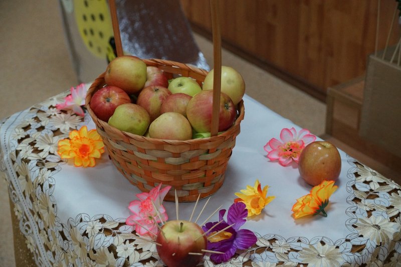 Поделки к яблочному спасу в детский сад своими