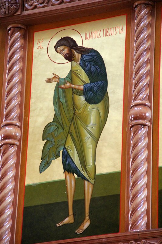 Икона Иоанн Предтеча 16 век
