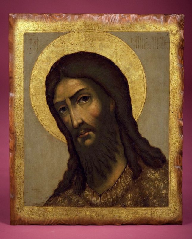 Иоанн Предтеча Византийская икона