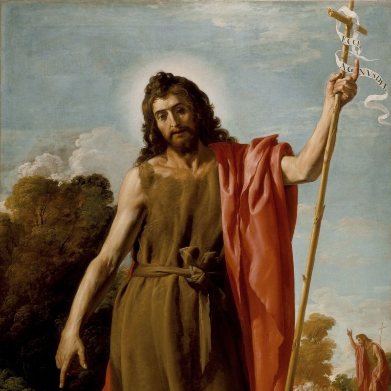 Якопо Бассано«Иоанн Креститель в пустыне» (Бассано, городской музей).