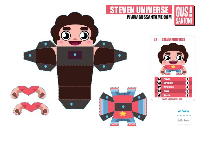 Steven Universe Papercraft