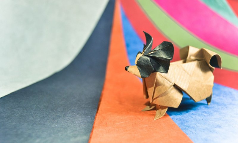 Детские игрушки оригами