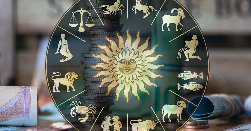 Карточки с изображением знаков зодиака
