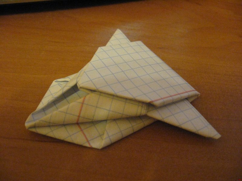 Оригами из маленьких квадратиков